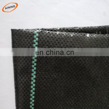 PP woven farming use ground cover landscape fabric with hole
