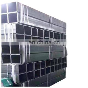 black rectangular pipe cold rolled pre galvanized welded square / rectangular steel pipe/tube/hollow section