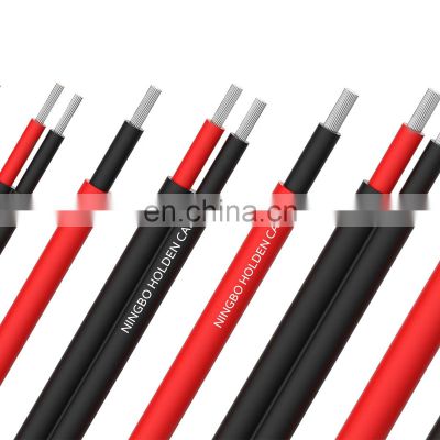 lamp cable 4mm 6mm 8mm 10mm single dual dc heat cable solar pv cable