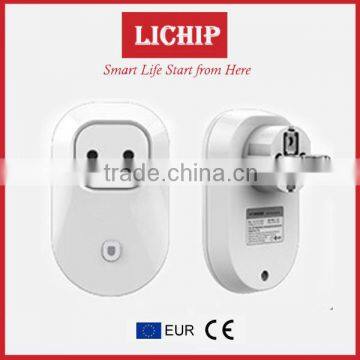 power bluetooth wifi wireless EU USA UK AU Standard CE cetification smart plug socket