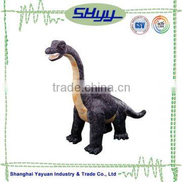 ICTI certificated products long neck brontosaurus dinosaur plush toy