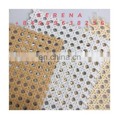 PE Caning Plastic Hexagon Open Mesh Webbing Cane For Furniturer and Restoration (Serena WS: +84989638256)
