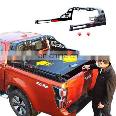 New design hard aluminum retractable 4x4 roller shutter tonneau cover for jeep gladiator maxus t60 v80