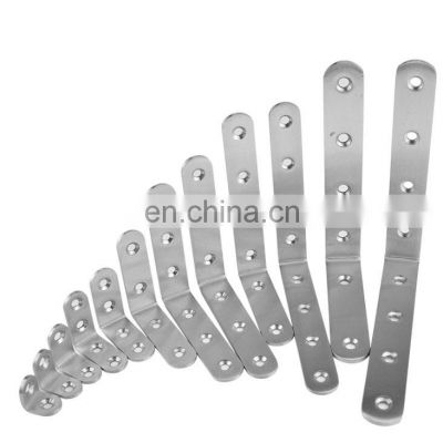 Stainless steel angle code L-shaped 90 degree triangle iron bracket thickened bracket fixed code angle furniture connector