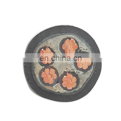 5x10mm2 5x16mm2 5x25mm2 5x35mm2 5x50mm2 5x95mm2 5x120mm2 5x185mm2 Electric XLPE Insulated PVC Coated Power Cable