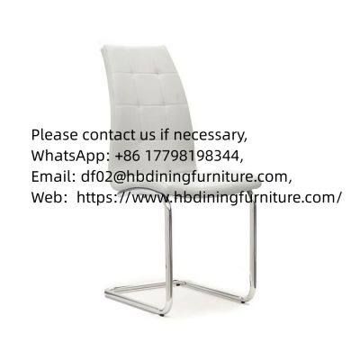 PU leather dining chair