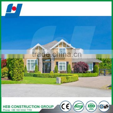 Modern house design types ready made steel structure prefabricated house