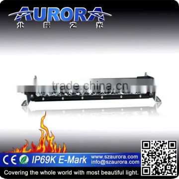 AURORA unique design anti vibration Aurora single 10'' car led light bar