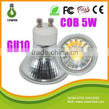 Wholesale Glass COB Gu10 LED 5W