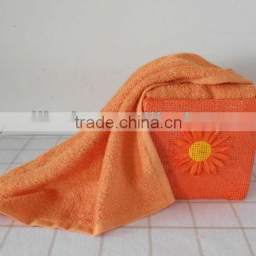 soft and good handfeel terry cotton face towel