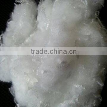 polyester staple fiber recycle semi dull raw white 1.56dtex(1,4D)x38mm