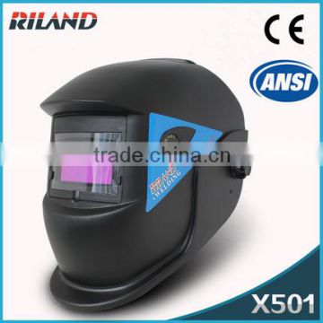 2015 Riland Adjustable DIN9-13 Black Cheap Custom Speedglas Welding Helmet With Auto Darkening Lens