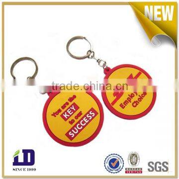 Company logo Rubber Soft PVC Keychain