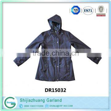 china supplier prices clear pu rainwear