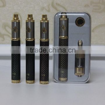 2014 New design 1600mah Variable voltage Battery carbon spinner III vv ego v6 1500mah ego variable voltage e cig battery