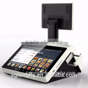 64G SSD for standard WIFI ON BOARD All in one touch POS system 10.1"colorfuldisplay(1024-600)