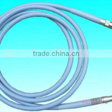 Silicone surgical cable guide fiber glass