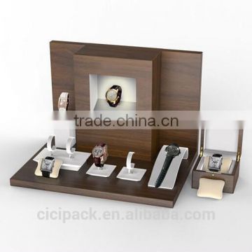 Guangzhou high quality wholesale wood watch display