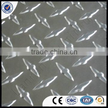 Hot Rolled 5 Bars Zinc Aluminium Diamond Tread Plate