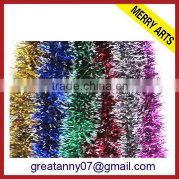 Alibaba china colors home decorations mylar christmas curtain tinsel with high quality