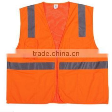 2015 new fabric colorful pullover reflective vest