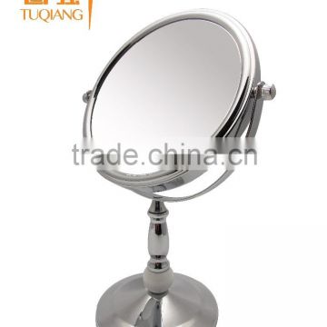 Hot selling Chrome Metal Hotel bathroom magic make up mirror