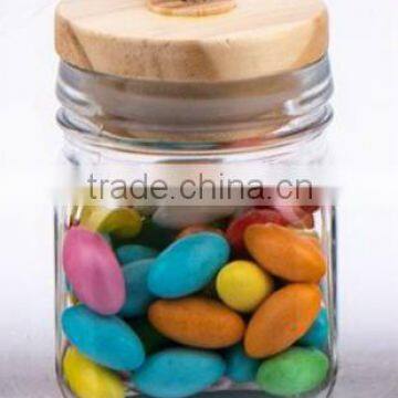 CCP747SW glass jar with wooden lid
