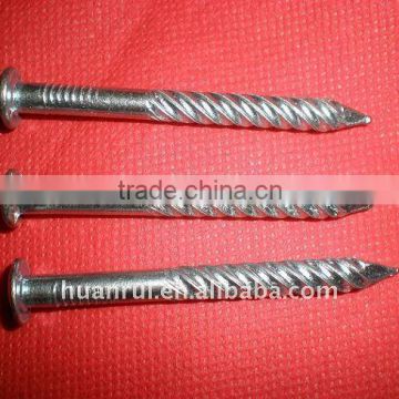 galvanized twisted shank 63mm screw nails