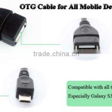 USB OTG For Smart moblie phone,Galaxy S3,S2, NOTE 2