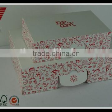 Cheap price printed various size paper box for food packaging for sale