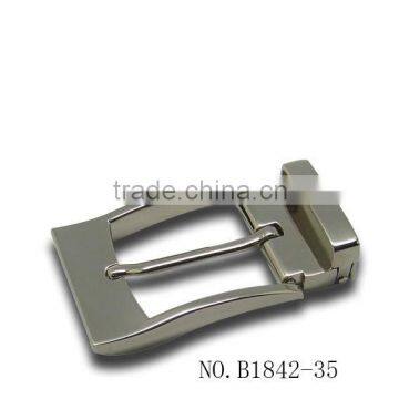 high end casting zinc pin clip belt buckle