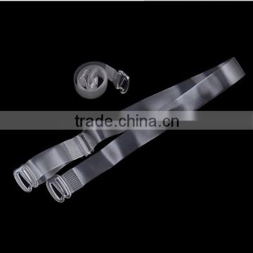 Bra accessories matt elastic invisible TPU Bra strap manufacture in China