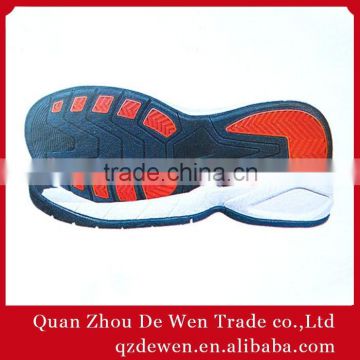 35# To 46# Fashion TPU Gum Rubber Phylon Outsole Of A Tennis Badminton Shoe For Men Women Made In China