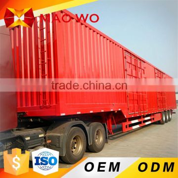 Large-scale 3 Axles dry van type box semi trailer cheap price for sale