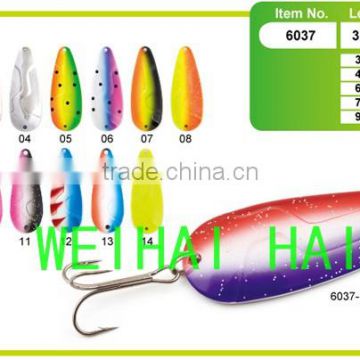 classic fishing metal spoon lure with hook spoon bait