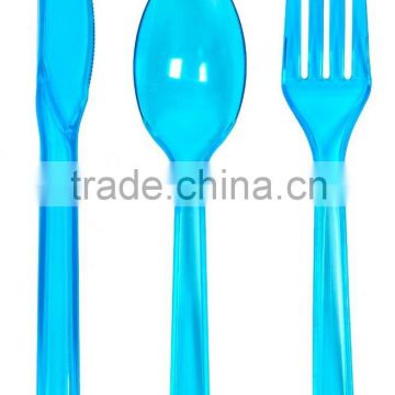 Wholesale hot selling Colourful Plastic cutlery flatware