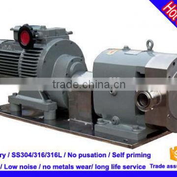 stainless steel rotary lobe pump for peanut oil