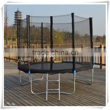 10ft trampoline with enclosure and ladder