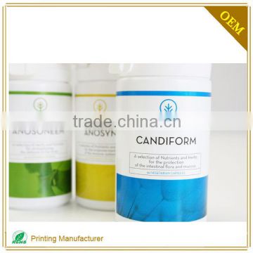 Custom High Quality Self Adhesive Medicine Label For Pill Bottles
