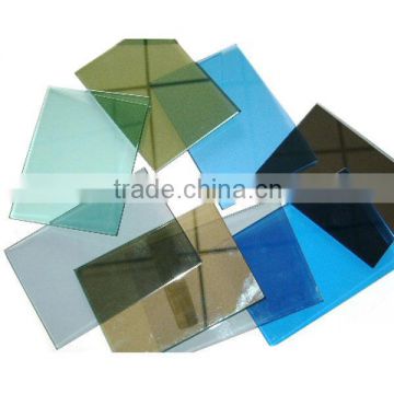 4mm OCEAN BLUE REFLECTIVE GLASS with CE & ISO certificate