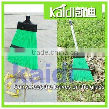 Garden broom with telescopic handle