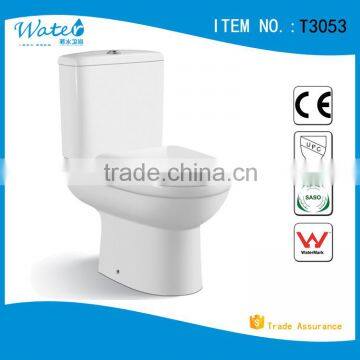 T3053 Hot Sale Two Piece Bathroom Washdown Water Closet