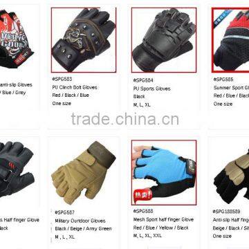 tactical gloves motorcycle half finger gloves outdoor sports fingerless military Hunting Cycling Mittens
