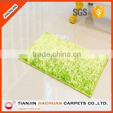 china chenille shiny plain cheap custom door mat