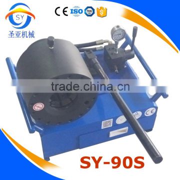 1 1/4 inch hydraulic cable press crimping machine with custom-made dies