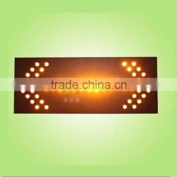 Shenzhen best selling vehicle mounted LED arrow board aluminum 1200*600mm traffic light board