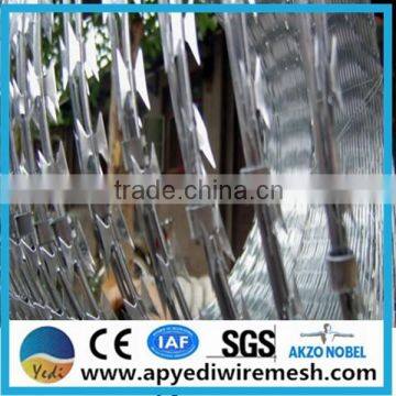 hot sale razor barbed military wire mesh fence protection inapartments,frontier,defence