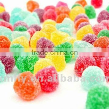 Sugar coated soft jelly candy