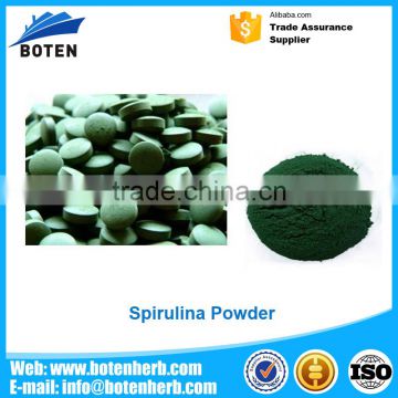 GMP factory supply Organic best spirulina Powder/ Tablet