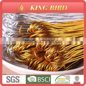 Flat metallic cord gold/silver metallic cord DIY string thread